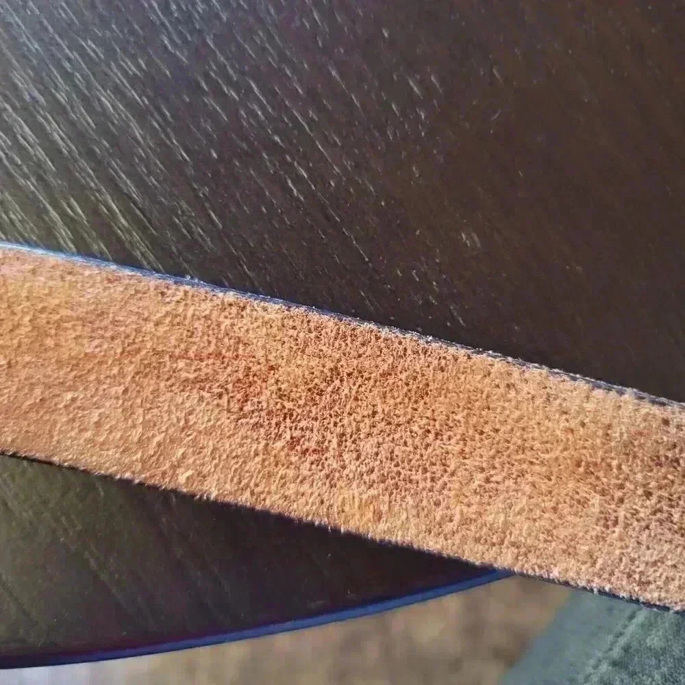vintage Brown leather belt Tooled Size XL  Women's - Picture 9 of 9